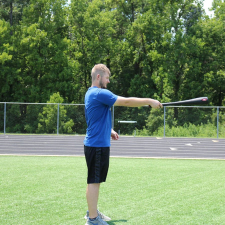 The TAP Bell Club is in the forward position of the swing. This is where the hips are forward and glutes activated. This is the end range of motion for strengthening the posterior chain.