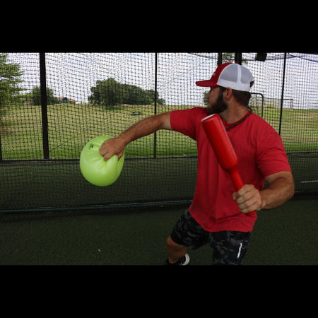See the difference proper mechanics make! This action shot showcases the TAP® Connector Throwing Club, developed with Wolforth & Sullivan, helping athletes achieve a more powerful and efficient throw.
