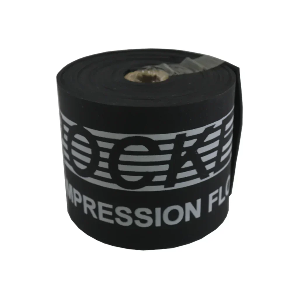 Black Rocket Wrap Compression Floss rolled up neatly, showcasing its X-Heavy resistance level, sleek matte finish, and durable natural latex construction.
If you’d like a version that emphasizes recovery applications, visual contrast for accessibility, or platform-specific tone (like Amazon vs Instagram), I can spin up a few tailored options. Just let me know your angle!