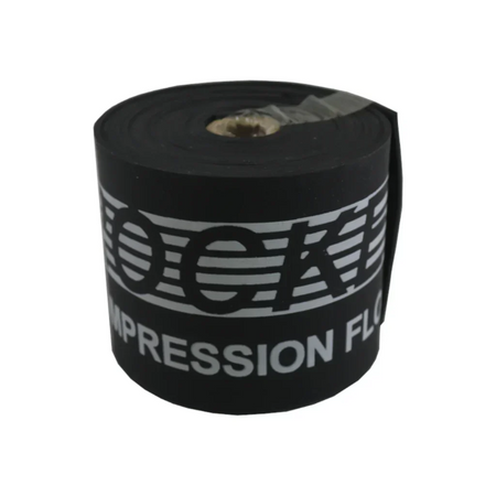 Black Rocket Wrap Compression Floss rolled up neatly, showcasing its X-Heavy resistance level, sleek matte finish, and durable natural latex construction.
If you’d like a version that emphasizes recovery applications, visual contrast for accessibility, or platform-specific tone (like Amazon vs Instagram), I can spin up a few tailored options. Just let me know your angle!