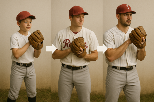 Baseball Athlete Age Progression