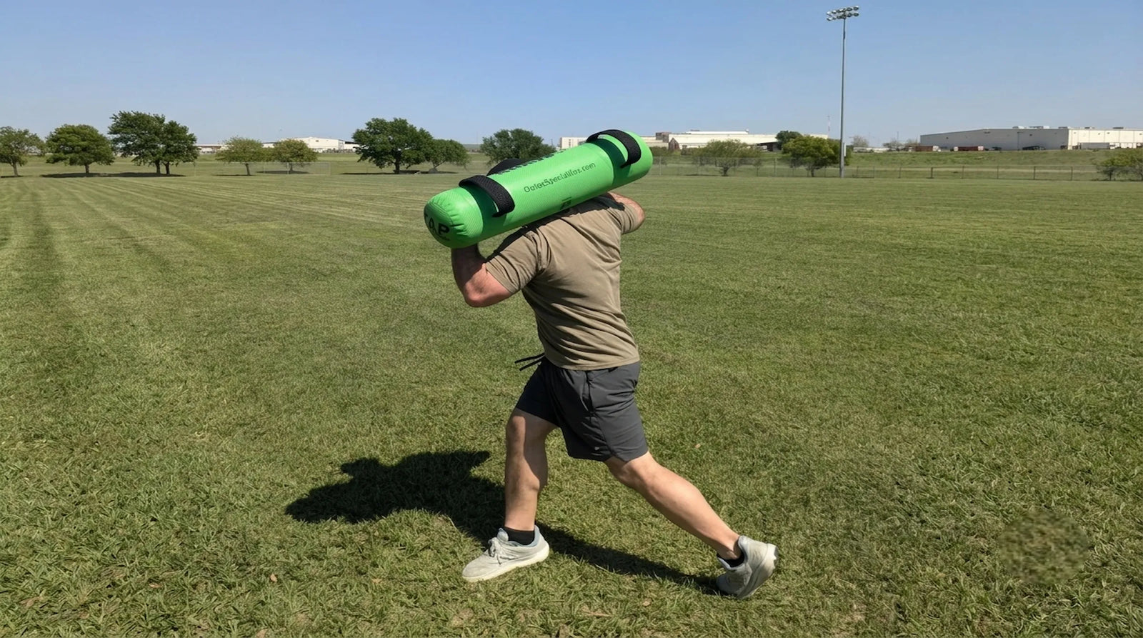 Rotational change of direction using the Waterboy