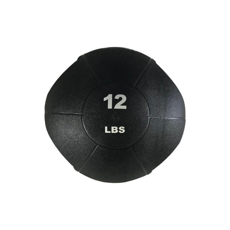 12 lb Double Handle Medicine Ball—provides intermediate resistance for developing rotational strength, core stability, and shoulder mobility during dynamic training.