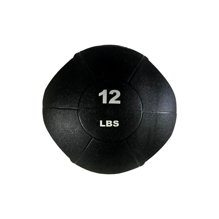 12 lb Double Handle Medicine Ball—provides intermediate resistance for developing rotational strength, core stability, and shoulder mobility during dynamic training.