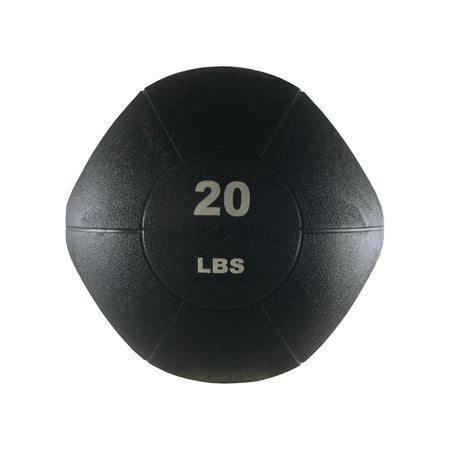 20 lb Double Handle Medicine Ball—engineered for heavy-duty rotational drills, explosive slams, and power-building exercises that demand secure dual-grip control.