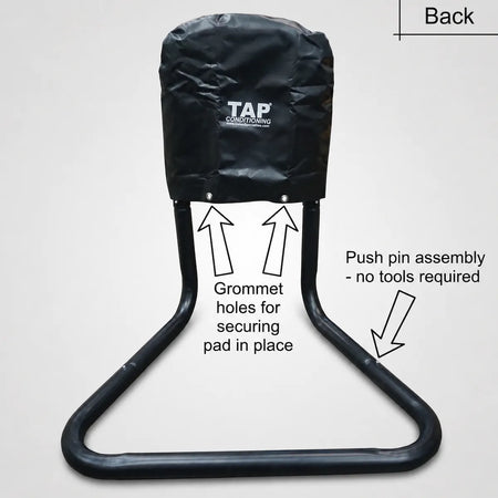 TAP® Advanced Command Trainer Target - Back view displaying durable grommets and mounting hardware for easy setup