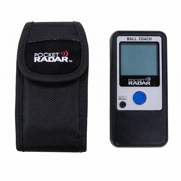 Pocket Radar – The Ball Coach™ Handheld Doppler Ball‑Speed Radar for Pitch and Exit Velocity Training