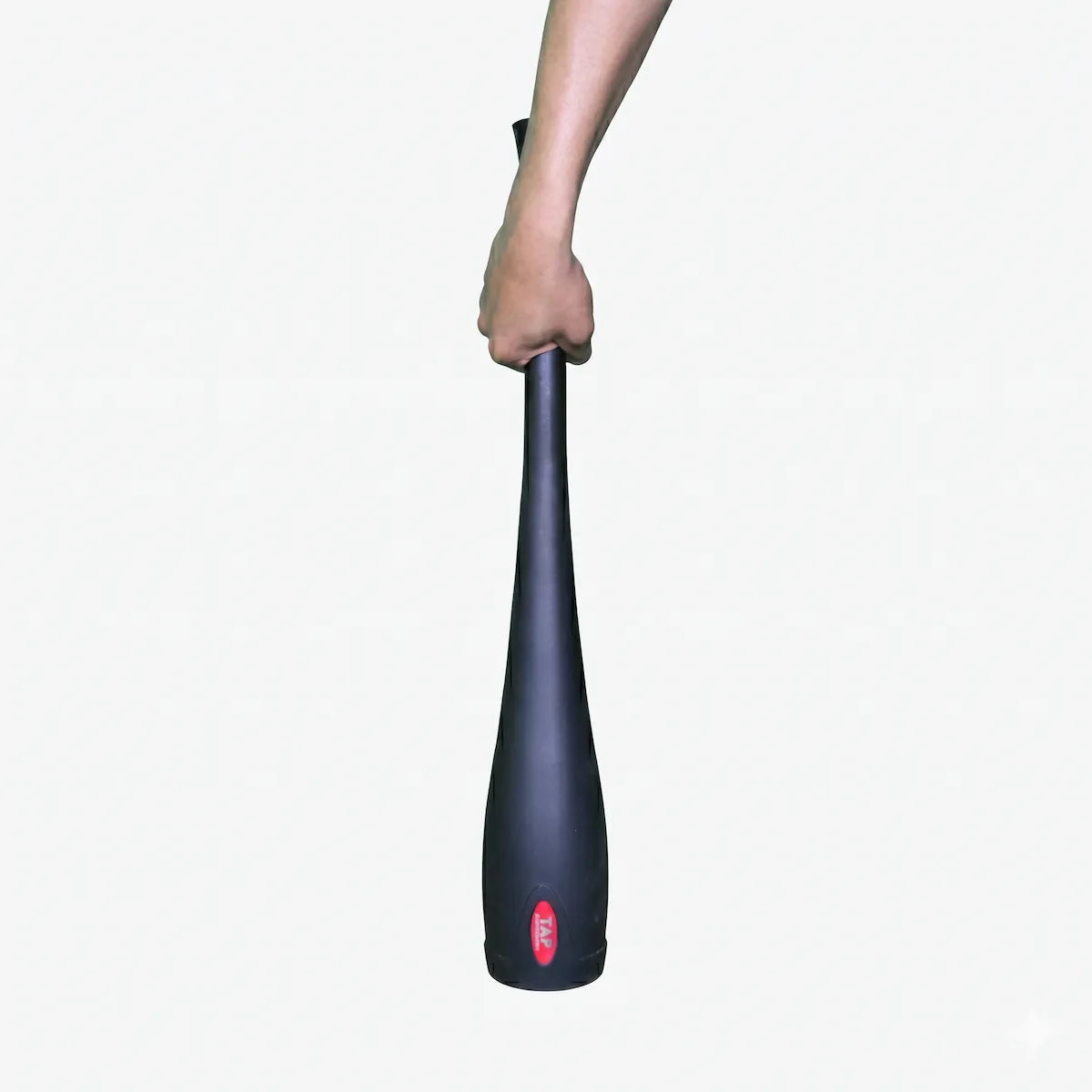 Bell Club being held in one hand pointed down