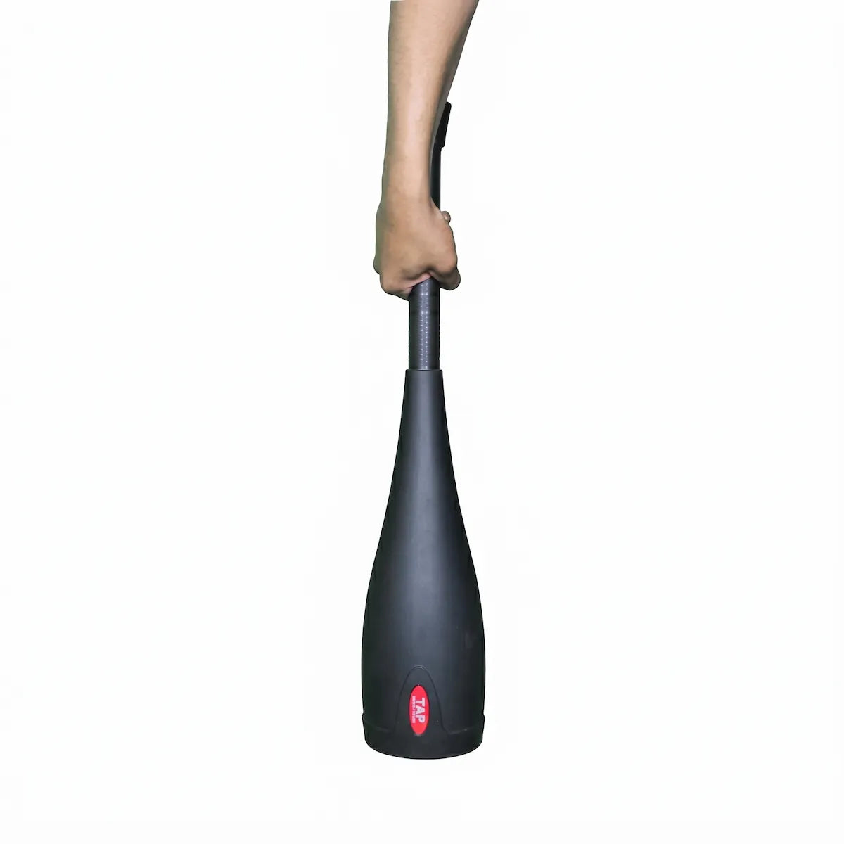 TAP® Bell Club 20KG being held in one hand to display its end loaded bell shape design