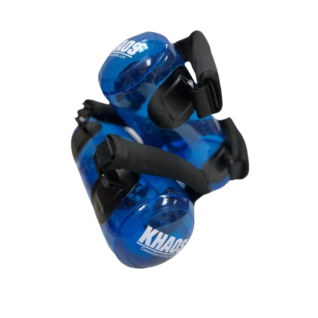 Experience the difference of water instability training with the KHAOS® Waterboy Junior™. This unique tool improves arm efficiency, glove skills, and body awareness for athletes of all levels.