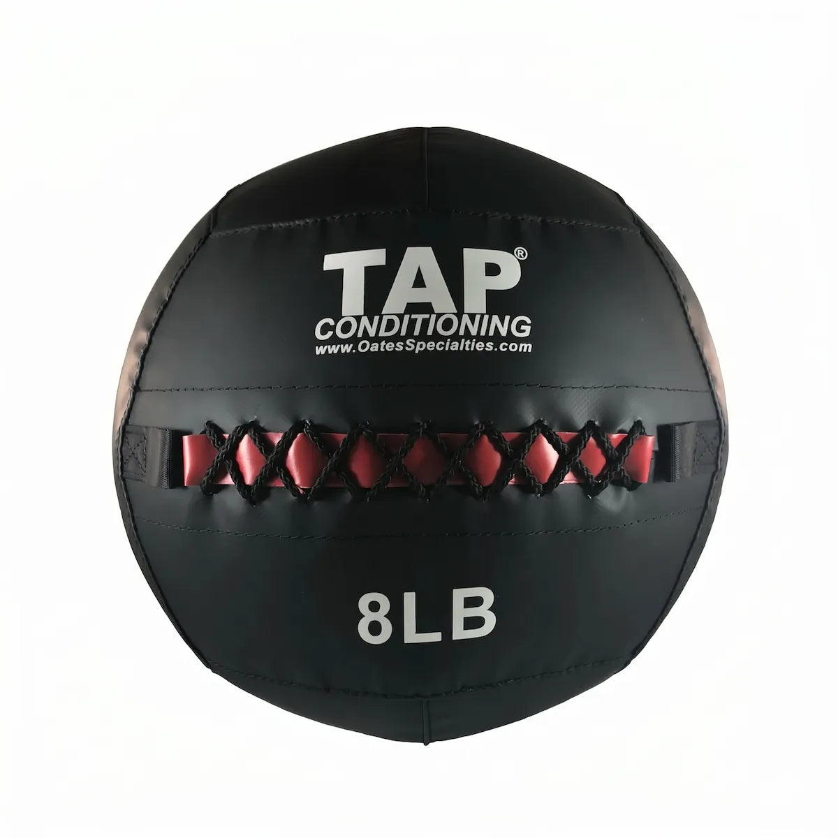 Soft Medicine Ball 8lb closeup. This is a popular choice for athletes looking improve core strength.