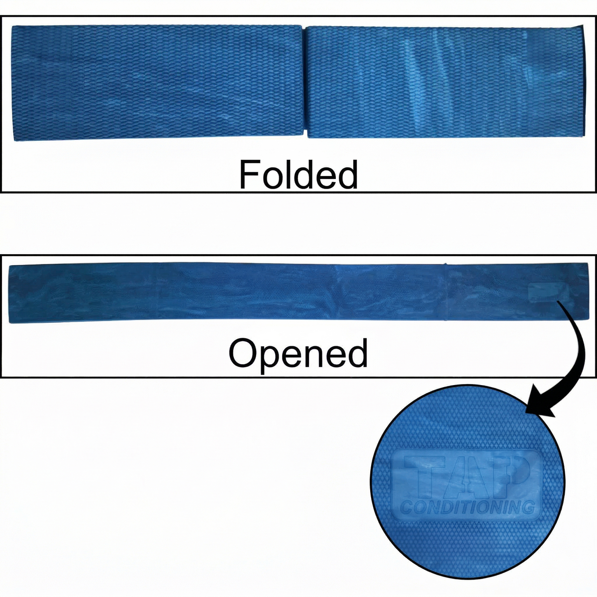 Folding Balance Beam shown in both folded and extended states, highlighting the high-density hardware design for lead-side stabilization and kinetic chain organization.