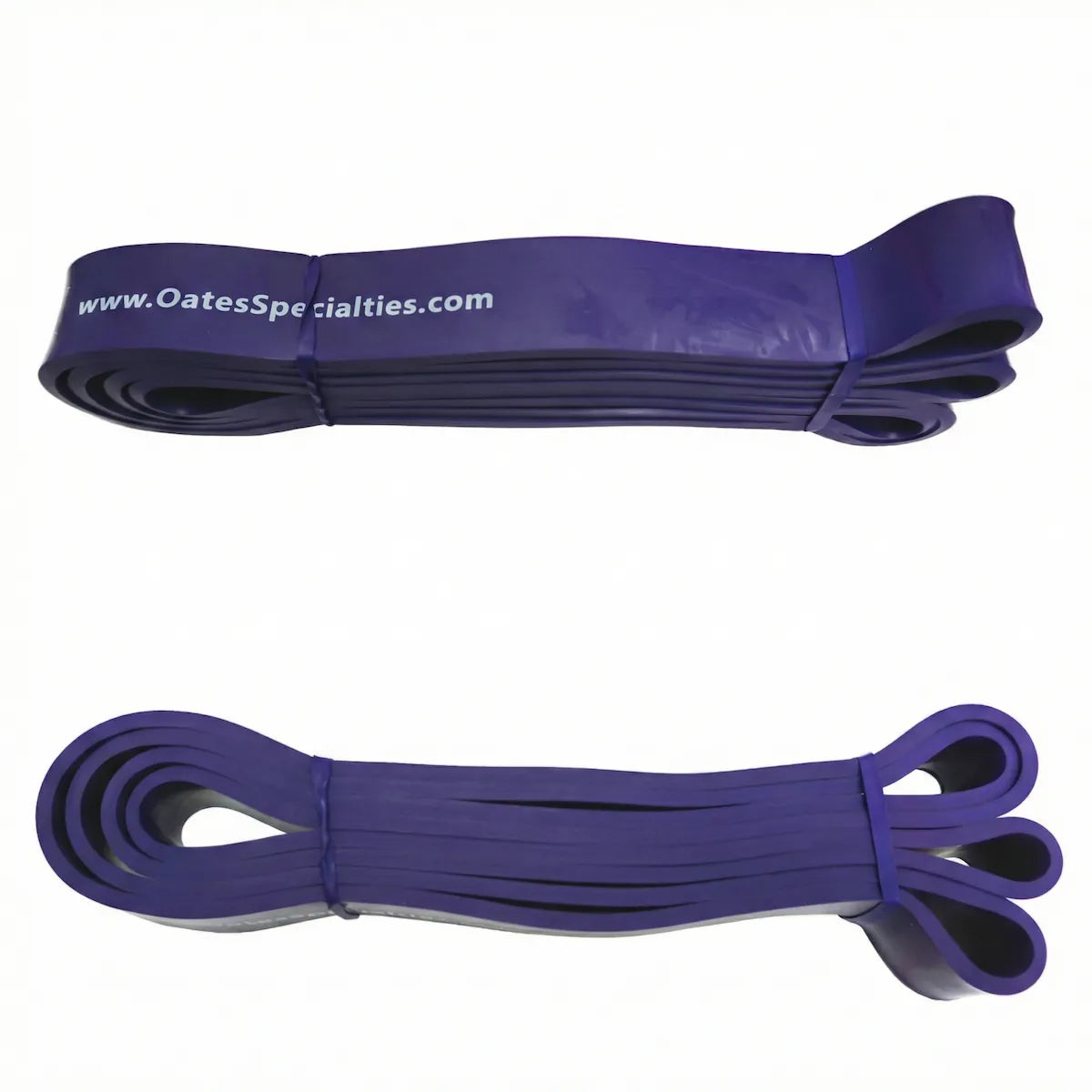 Purple TAP® Giant Flat Band, a medium 1 1/8” 41-inch loop for collegiate and advanced high school athletes training anti-rotation, lumbopelvic stability, and high-effort pulling patterns.