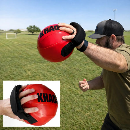 KHAOS® Shoulder Shaker water‑filled oscillation tool for shoulder and scapular stability, rehab, and arm care training