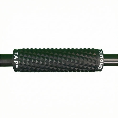 Textured grip on the Shoulder Tube to display anti slip characteristics while performing dynamic shoulder warm ups.