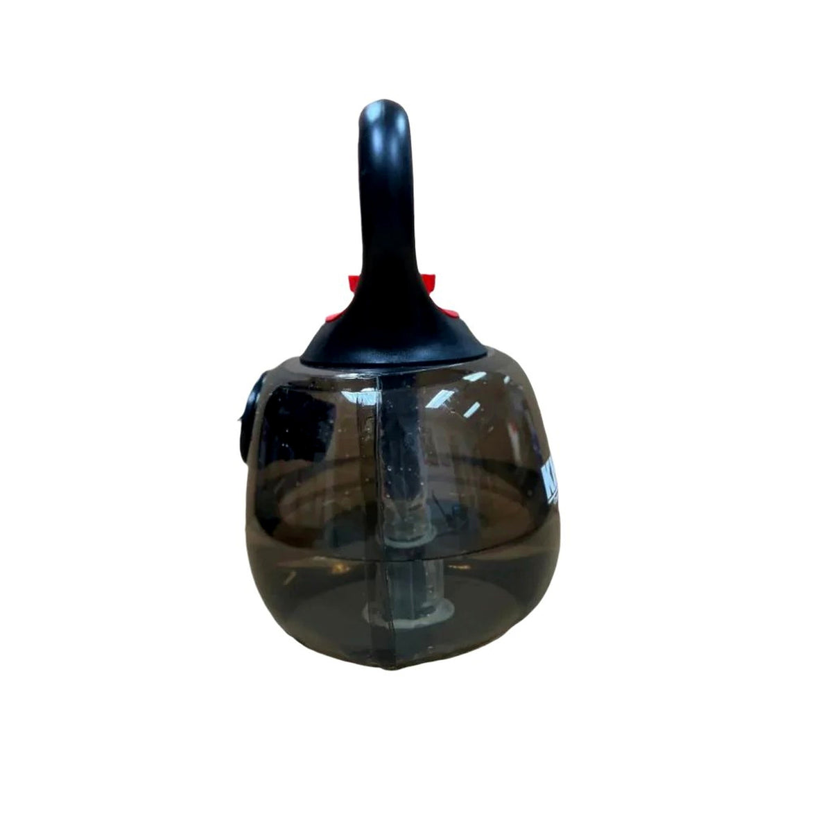 KHAOS® Waterbell side view with rigid handle, designed for bottom-up carries and Turkish get-ups, ideal for strength training.