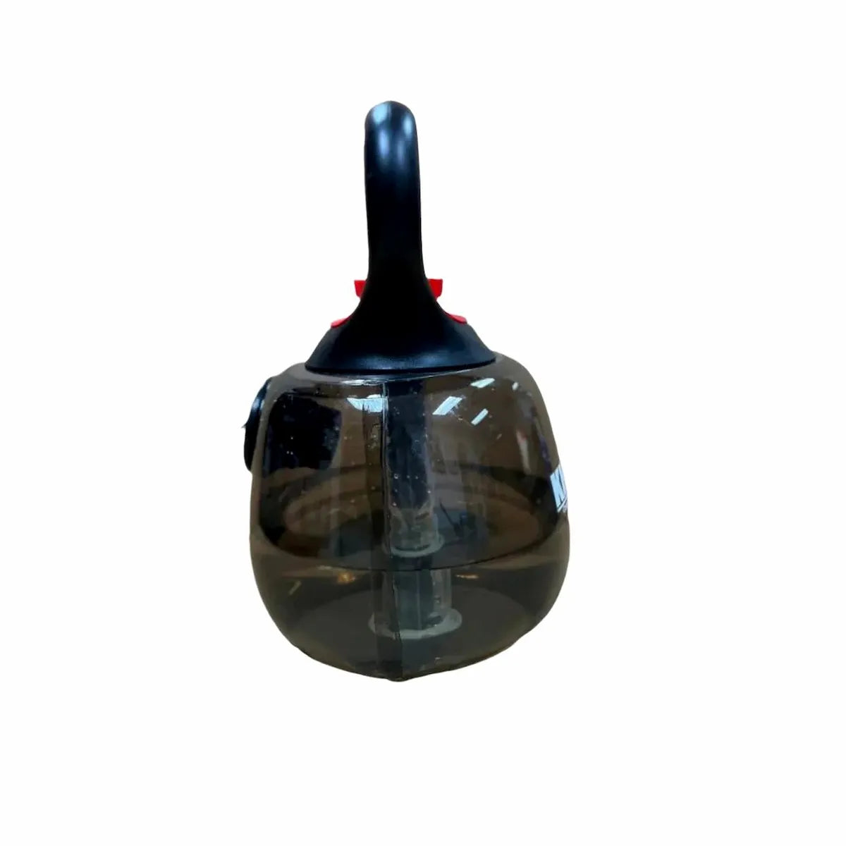 Side view of the KHAOS® Waterbell with a rigid handle for bottoms-up carries and Turkish get-ups, utilizing dynamic perturbations to drive scapular stabilization and increased throwing arm power.