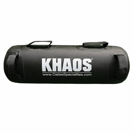 KHAOS® Waterboy in black vinyl featuring four heavy-duty handles for maximum exercise variability and multi-planar stabilization training.