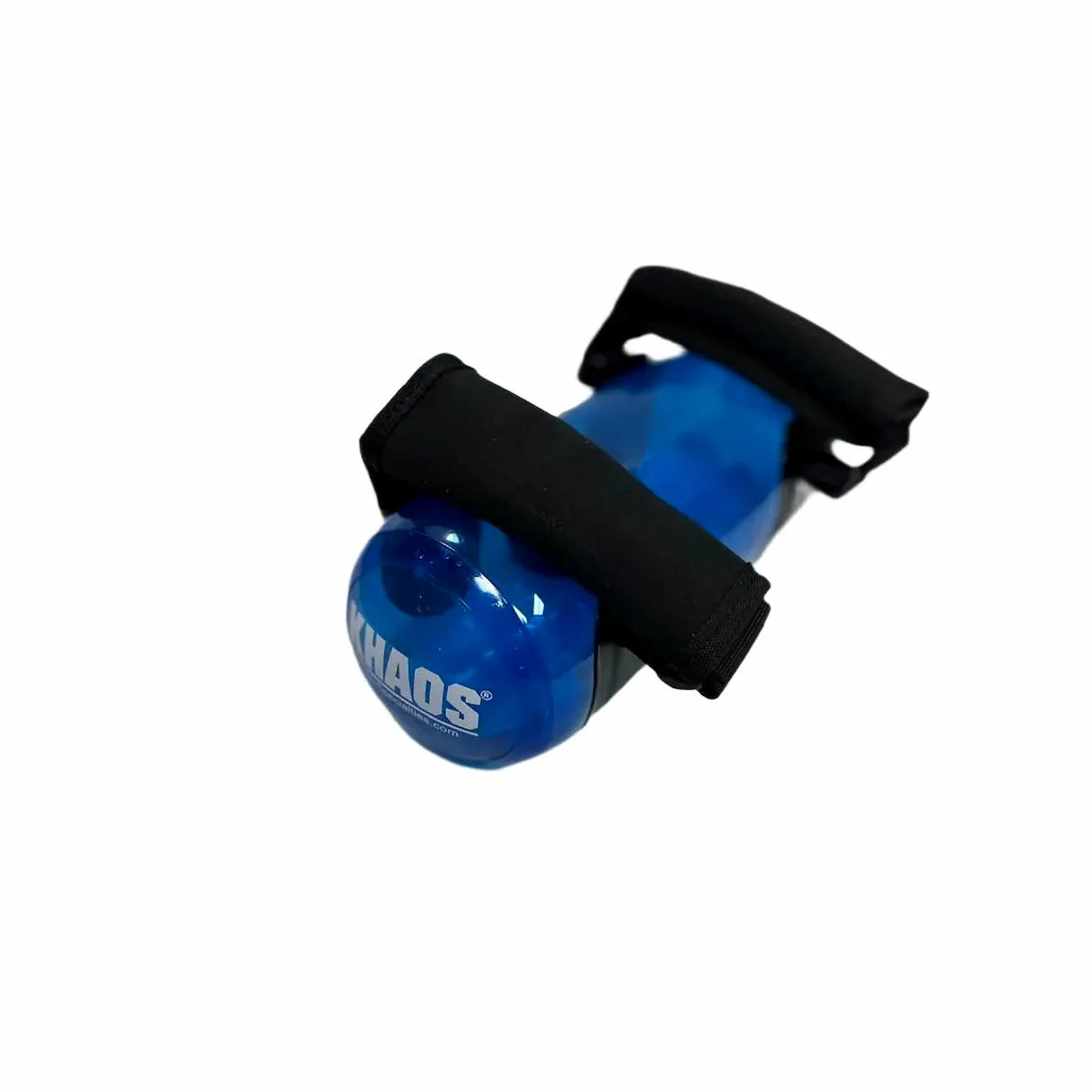 KHAOS® Waterboy Jr. featuring adjustable straps for forearm or shin placement, utilizing dynamic water perturbations to drive lead-leg stabilization and kinetic chain organization for increased power.