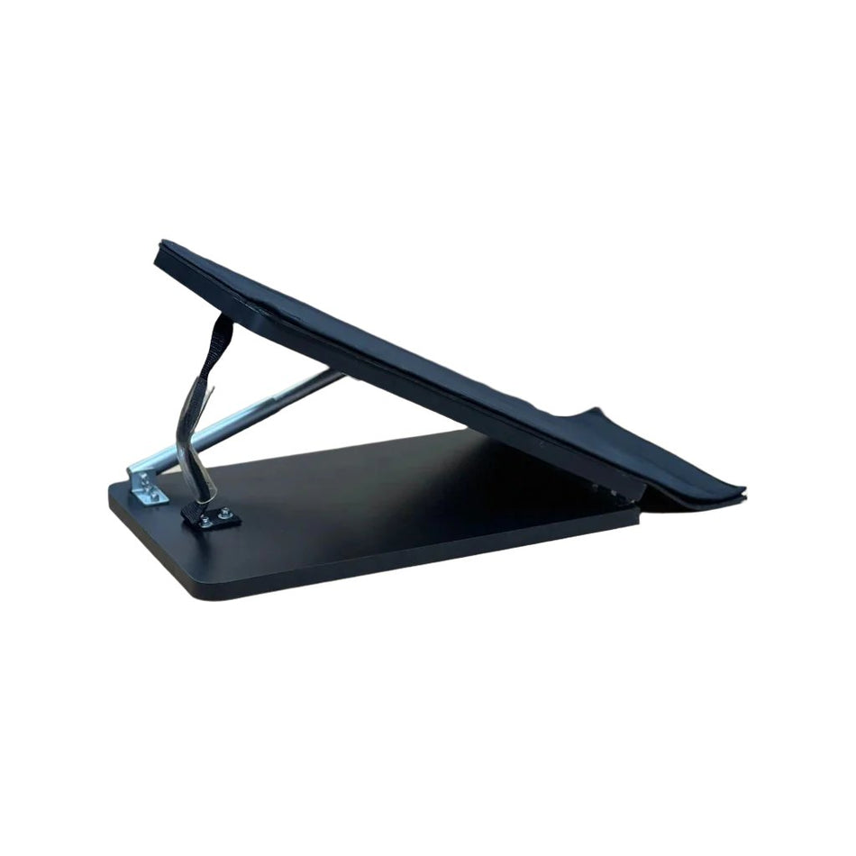 Glove Load Catching Ramp shown fully upright, clearly revealing all structural components and training surfaces for functional evaluation.