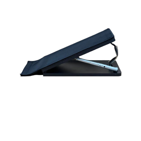 Side view of Glove Ramp Showing a medium height adjustment.