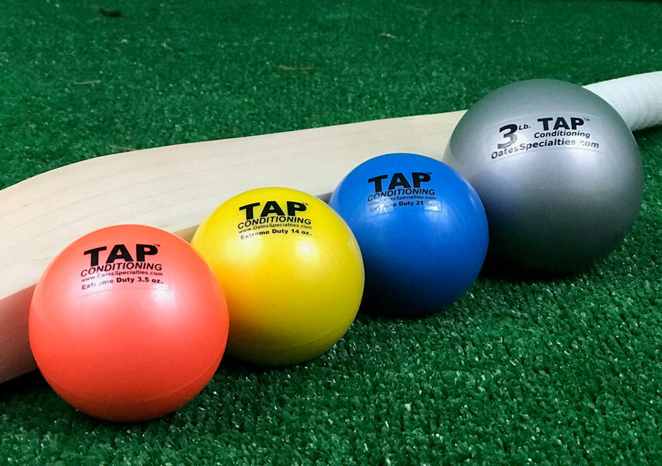 TAP® Cricket Weighted Balls: Power Hitting Training Set