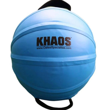Khaos Water Ball from the front to clearly display the logo