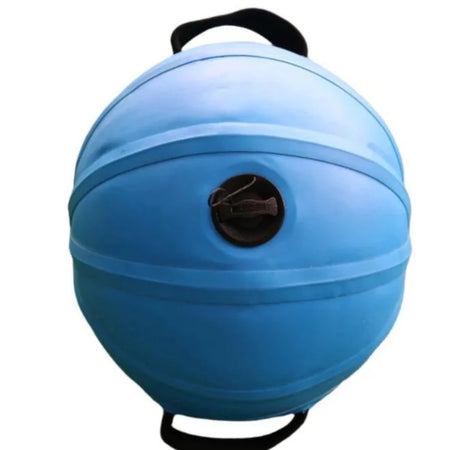 Khaos Water Ball showing where the water and air goes to inflate it