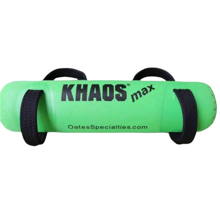 This is a product photo of the KHAOS Waterboy Max displaying the handles, and polyester lined vinyl. 