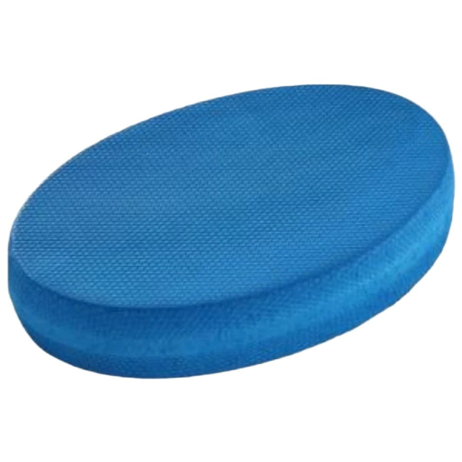 Oval Balance Pad product photo showcasing its textured surface and ergonomic design, ideal for stability training, rehabilitation, and core strengthening.