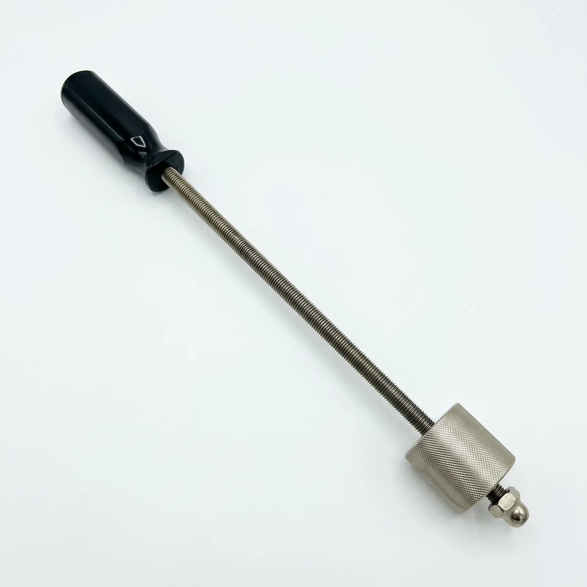 Supi Pro photo showing the adjustable cylinder used to add or take weight away.