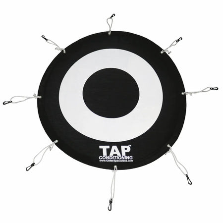TAP® Batting Target featuring a high-contrast bullseye design to enhance directional focus and promote skill development through visual feedback