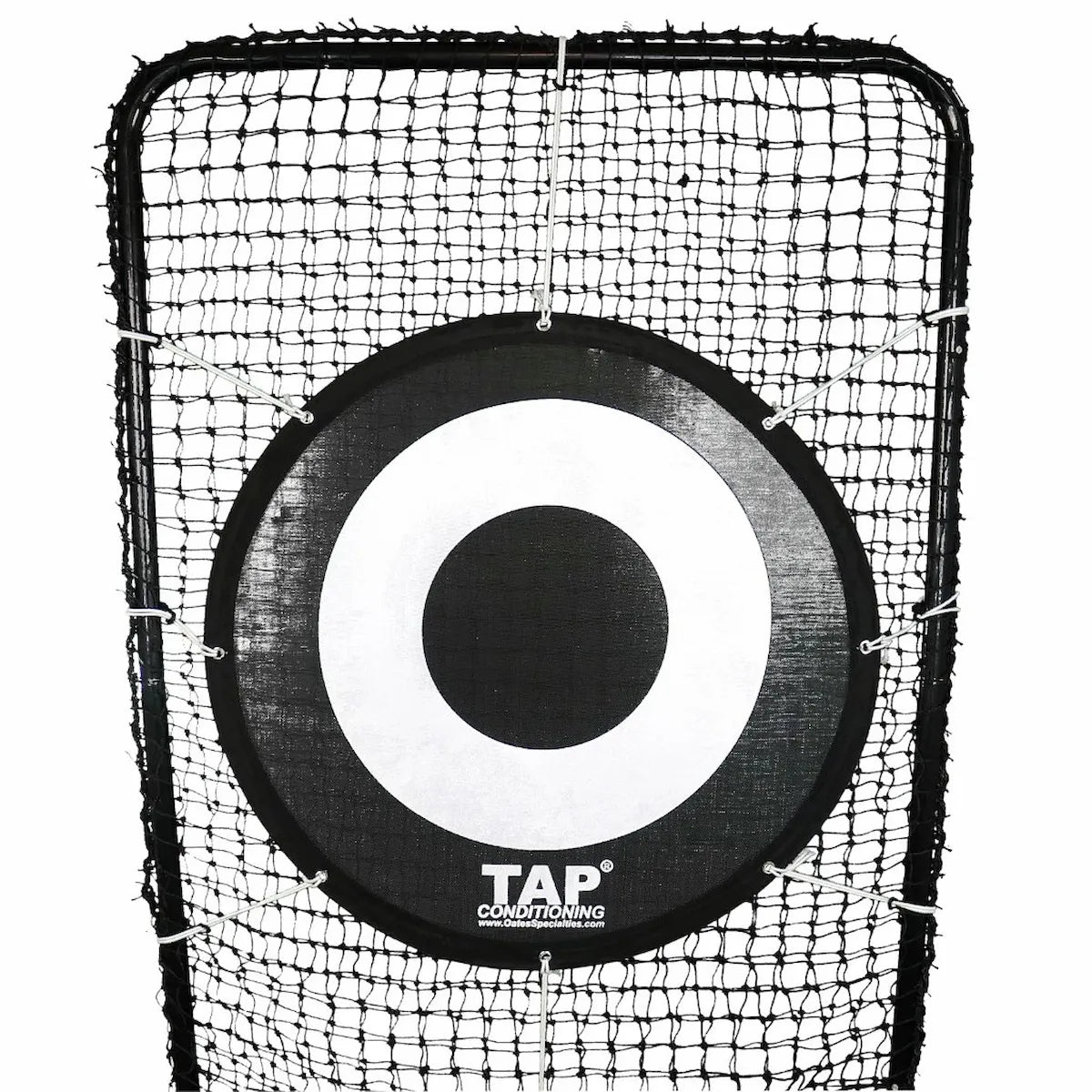 TAP® Batting Target with bold, high-contrast design used to promote external focus and adaptive swing training through visual targeting