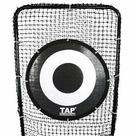 TAP® Batting Target with bold, high-contrast design used to promote external focus and adaptive swing training through visual targeting