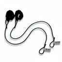 TAP® Pitcher's Friend resistance tubing in green with padded synthetic leather wrist cuffs and looped ends