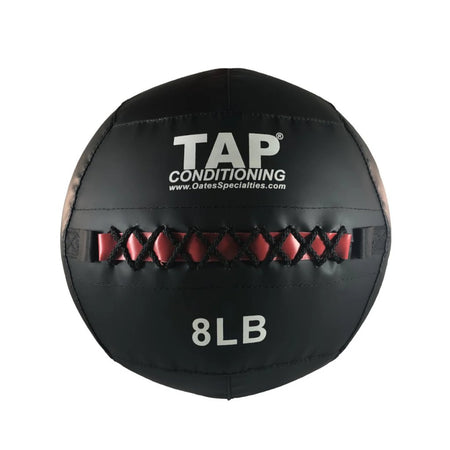 Soft Medicine Ball 8lb closeup. This is a popular choice for athletes looking improve core strength.