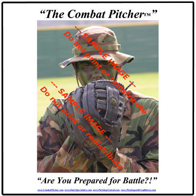 The Combat Pitcher Poster
