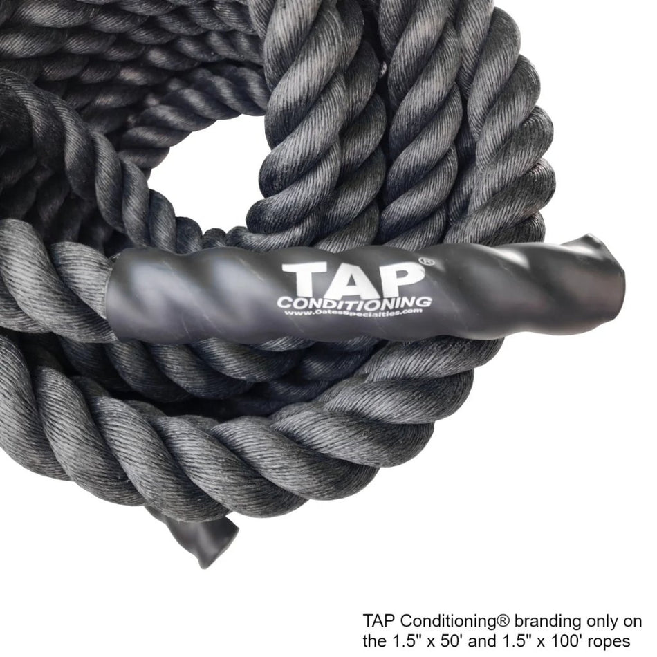 Long Length Heavy Rope: Athletic Conditioning Equipment for Power & Strength