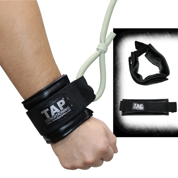 Comfortable & Hygienic Wrist Cuffs: TAP® for Fitness & Tubing Related Exercises