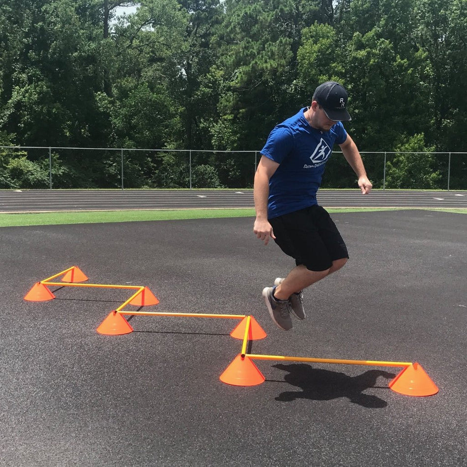 Agility Cone Set: Speed & Footwork Training (6")