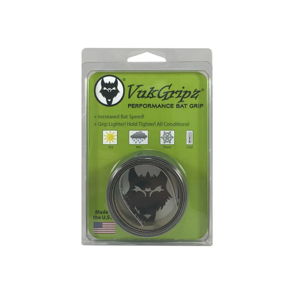 VukGripz Bat Grip – Ultra-Thin, Reusable Bat Wrap for Maximum Grip in All Conditions — alternate view
